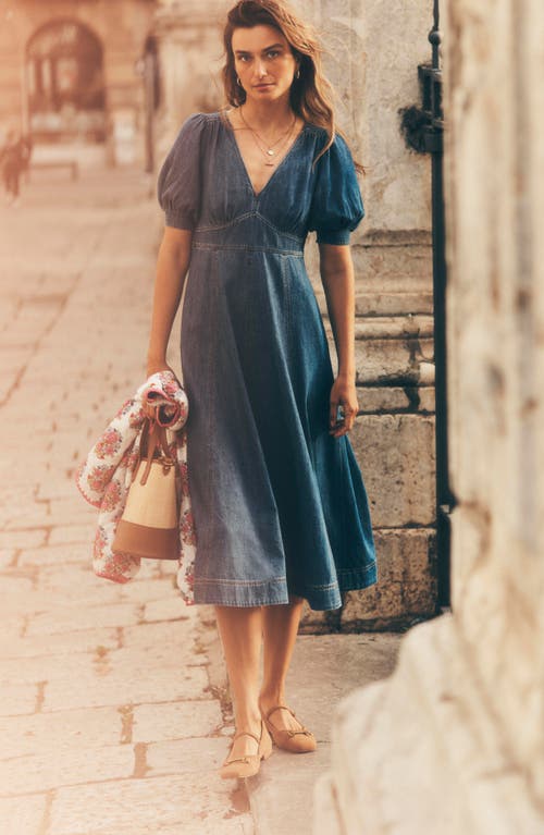 Shop Boden Denim A-line Dress