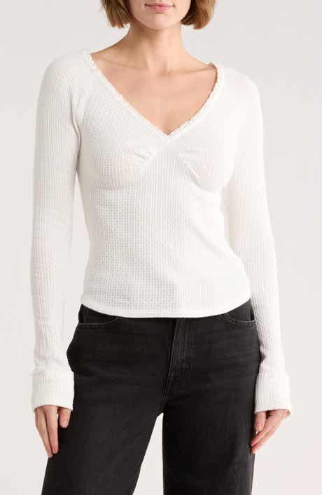 Free People Emma Long Sleeve Thermal Top