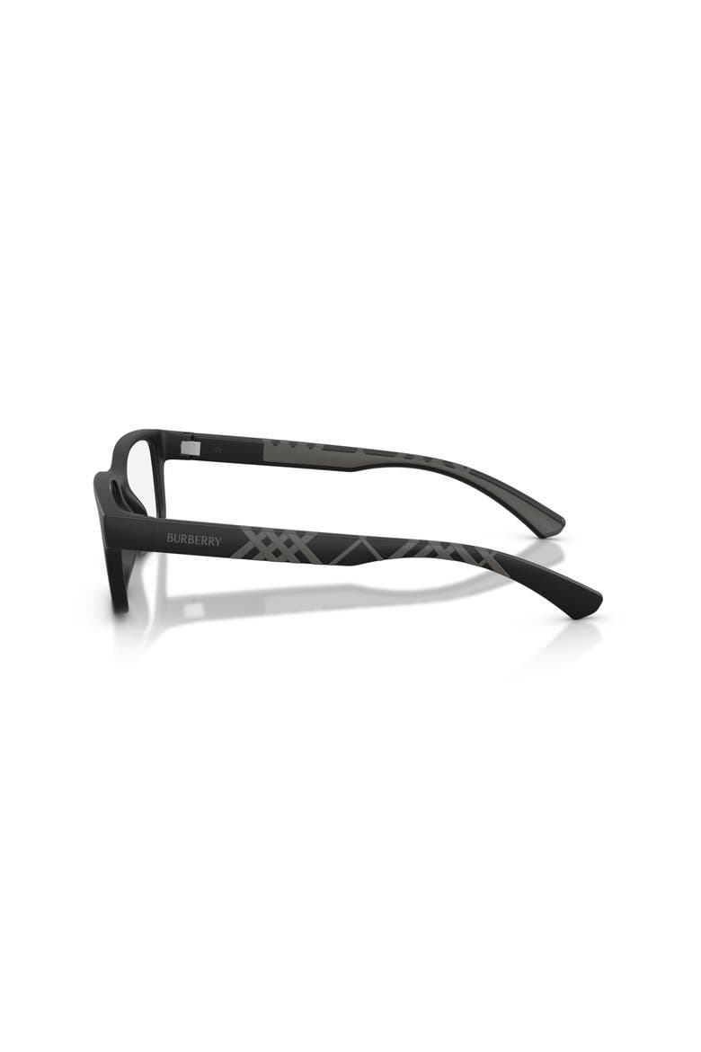 54mm Rectangle optical glasses, Alternate, color, Black