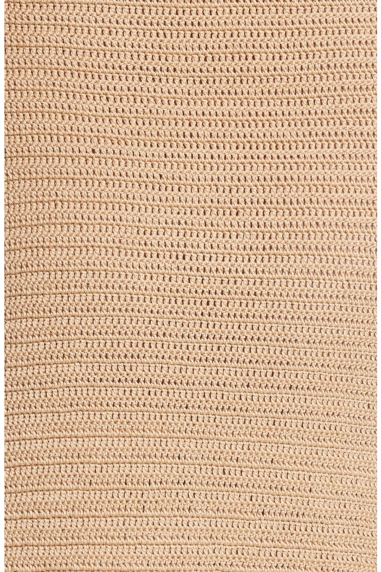 Contender Crochet Dress, Alternate, color, GOLD