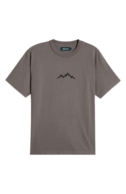 Afield Out Alp Graphic T-shirt In Gray