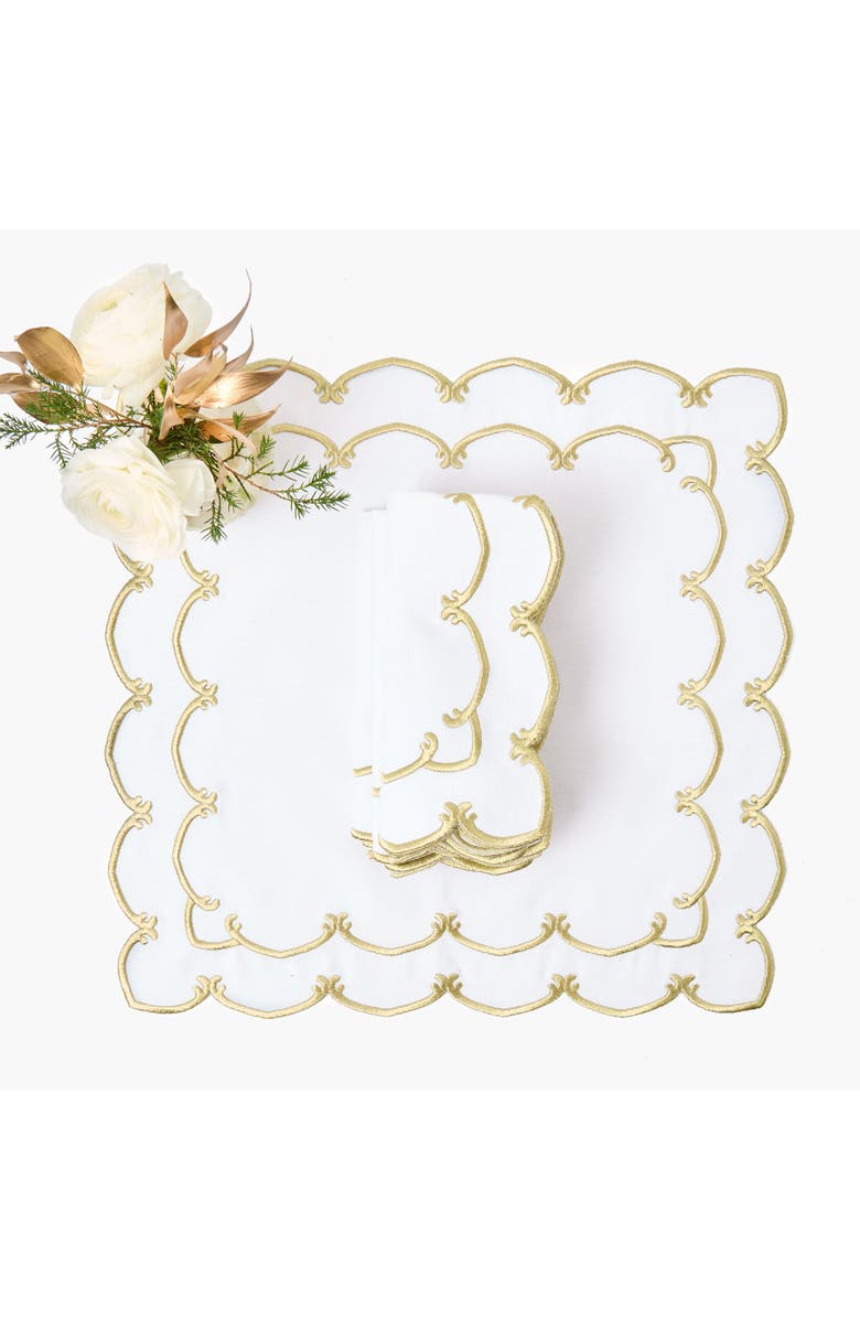 Mrs. Alice Amanda Napkins, Main, color, White