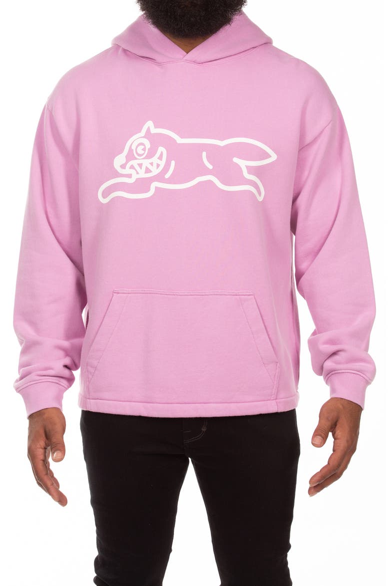Yogurt Cotton French Terry Hoodie, Main, color, ORCHID
