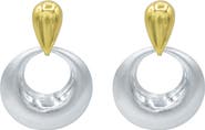 LA MENO Roman Holiday Hoop Earrings