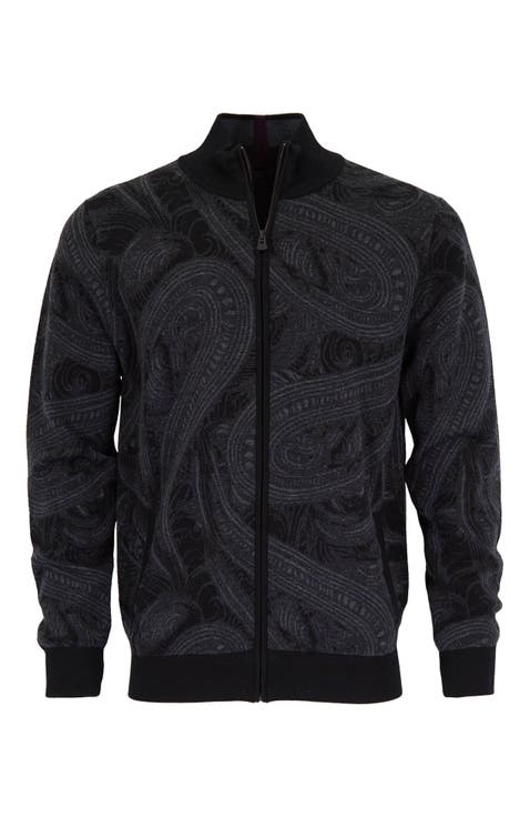 Frederick Merino Wool Full Zip Cardigan