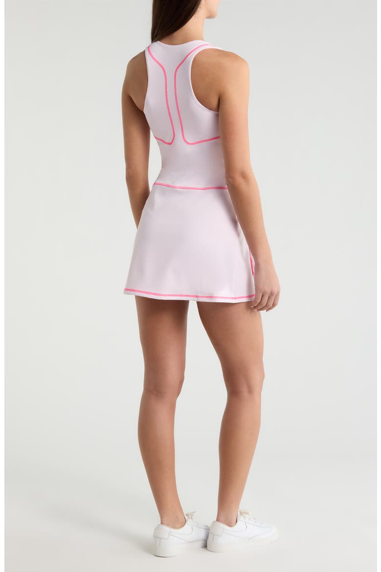 Soft Tech Sleeveless Golf Minidress, Alternate, color, BLUSH