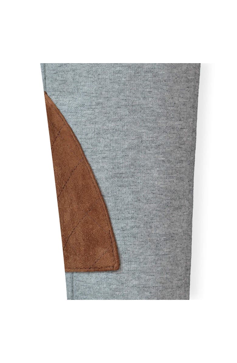 Hope & Henry Girls' Ponte Riding Pant, Infant, Alternate, color, Grey