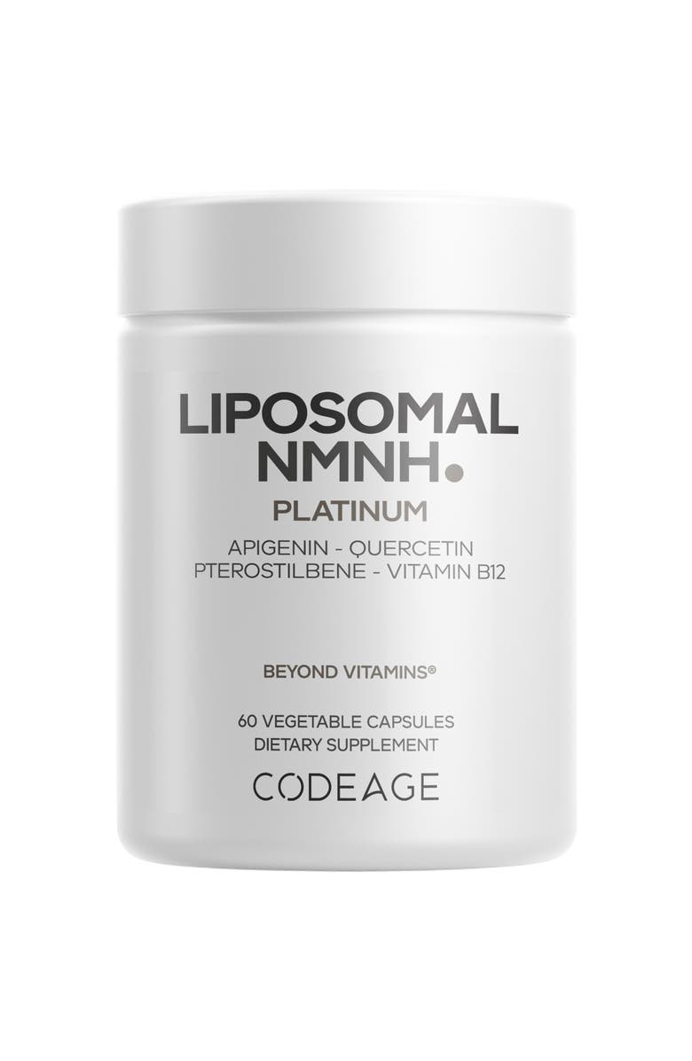 Codeage Liposomal NMNH Platinum, Main, color, White