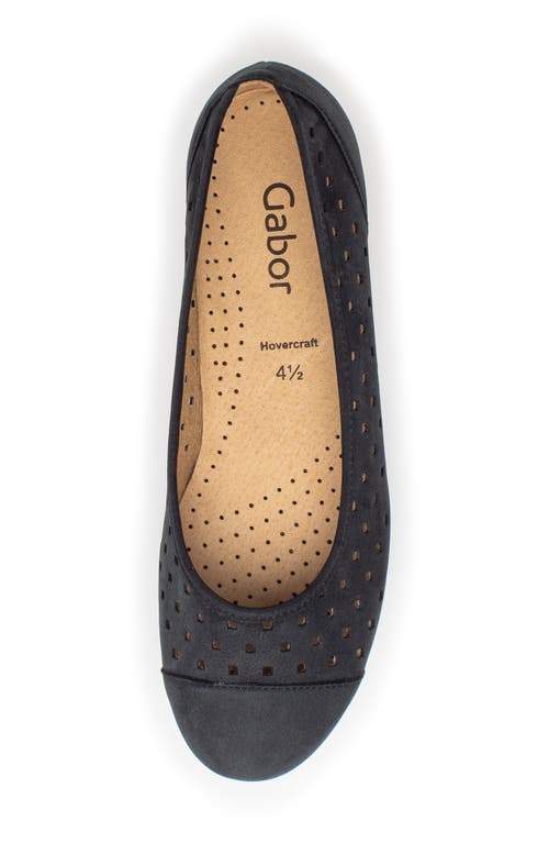 Gabor 44.169 Ballet Flat In Black