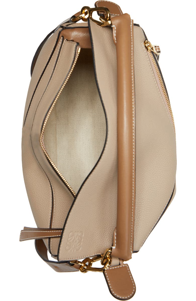 Loewe Medium Puzzle Leather Shoulder Bag, Alternate, color,