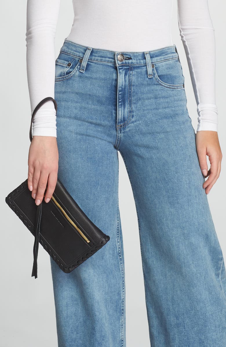 Aimee Kestenberg Glee Leather Crossbody Clutch, Alternate, color,