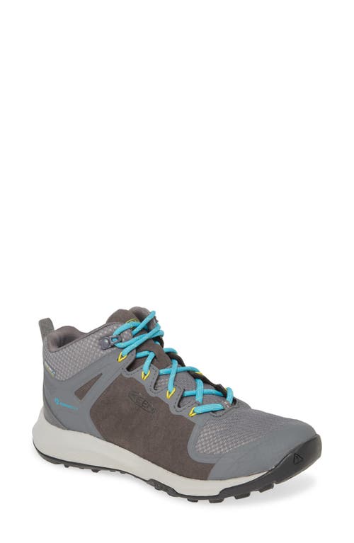 Keen Explore Waterproof Mid Top Trail Shoe In Multi
