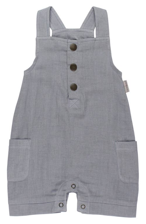 L'ovedbaby Organic Cotton Muslin Romper In Blueberry