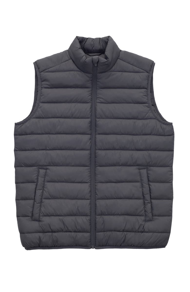 Rokka&Rolla Lightweight Puffer Vest, Alternate, color, Grey