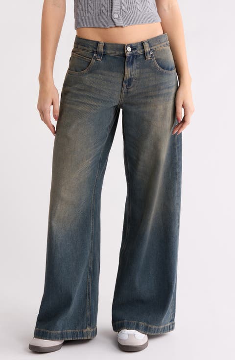Sloane Ultra Baggy Del Mar Wide Leg Jeans