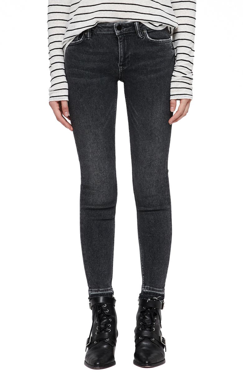 AllSaints Mast Ankle Skinny Jeans, Main, color,