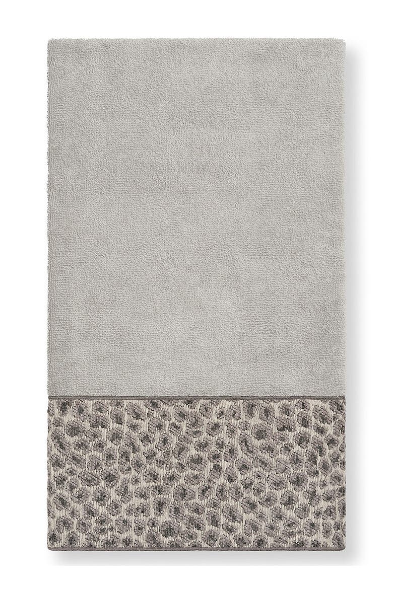 Spots Embellished Bath Towel - Light Grey, Main, color, LIGHT GREY