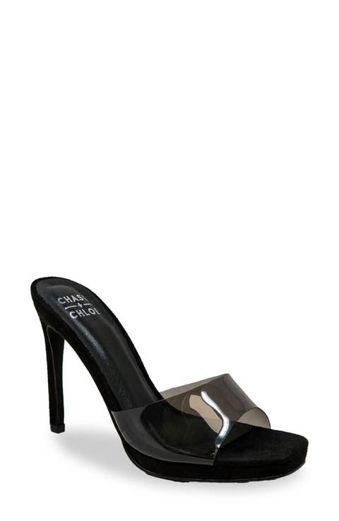 Square Toe Stiletto Sandal