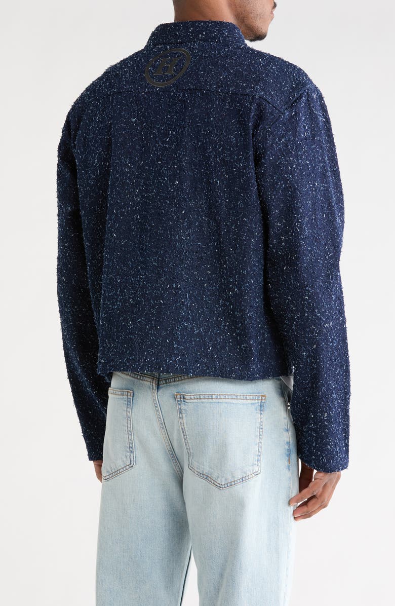 HONOR THE GIFT Textured Jacket, Alternate, color, Navy