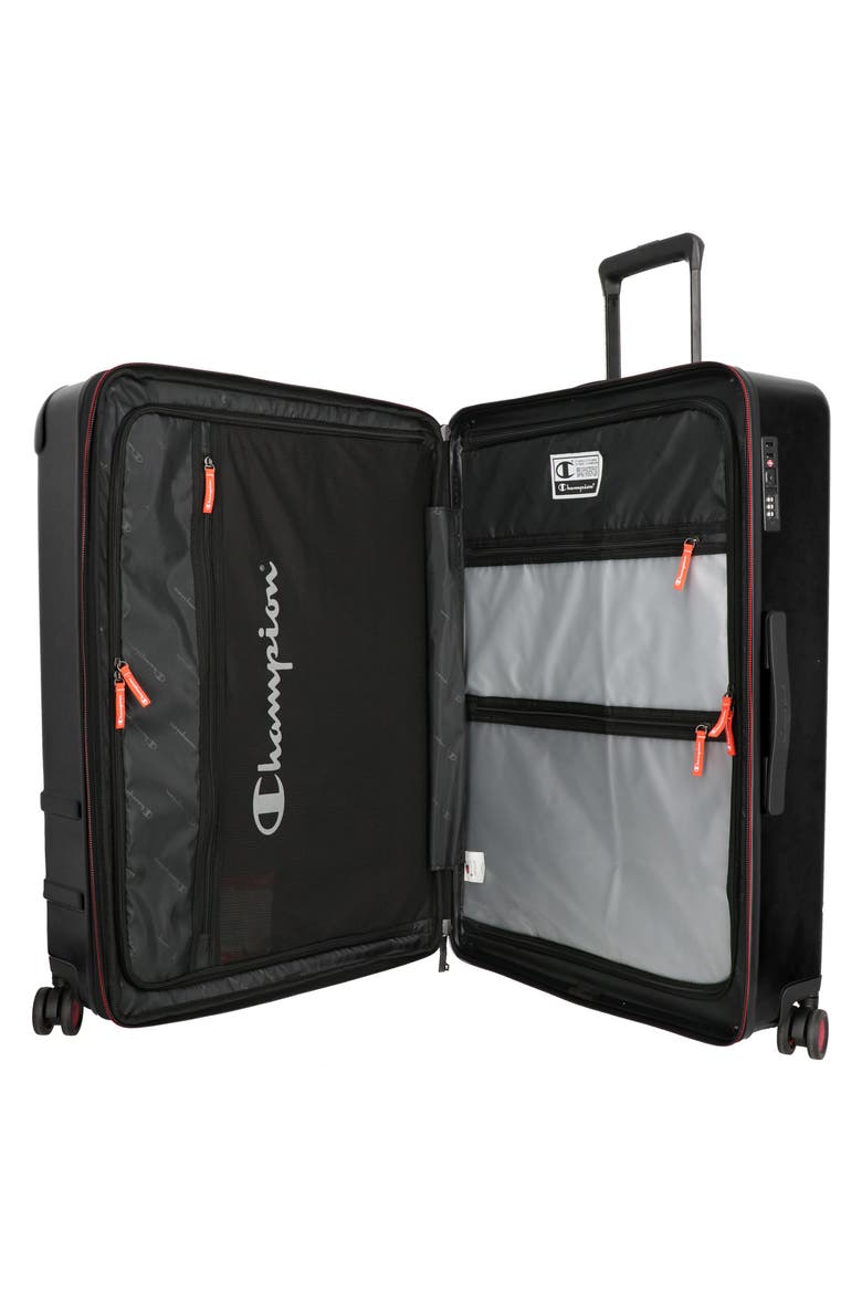 3-Piece Trailblazer Spinner Luggage Set, Alternate, color, BLACK