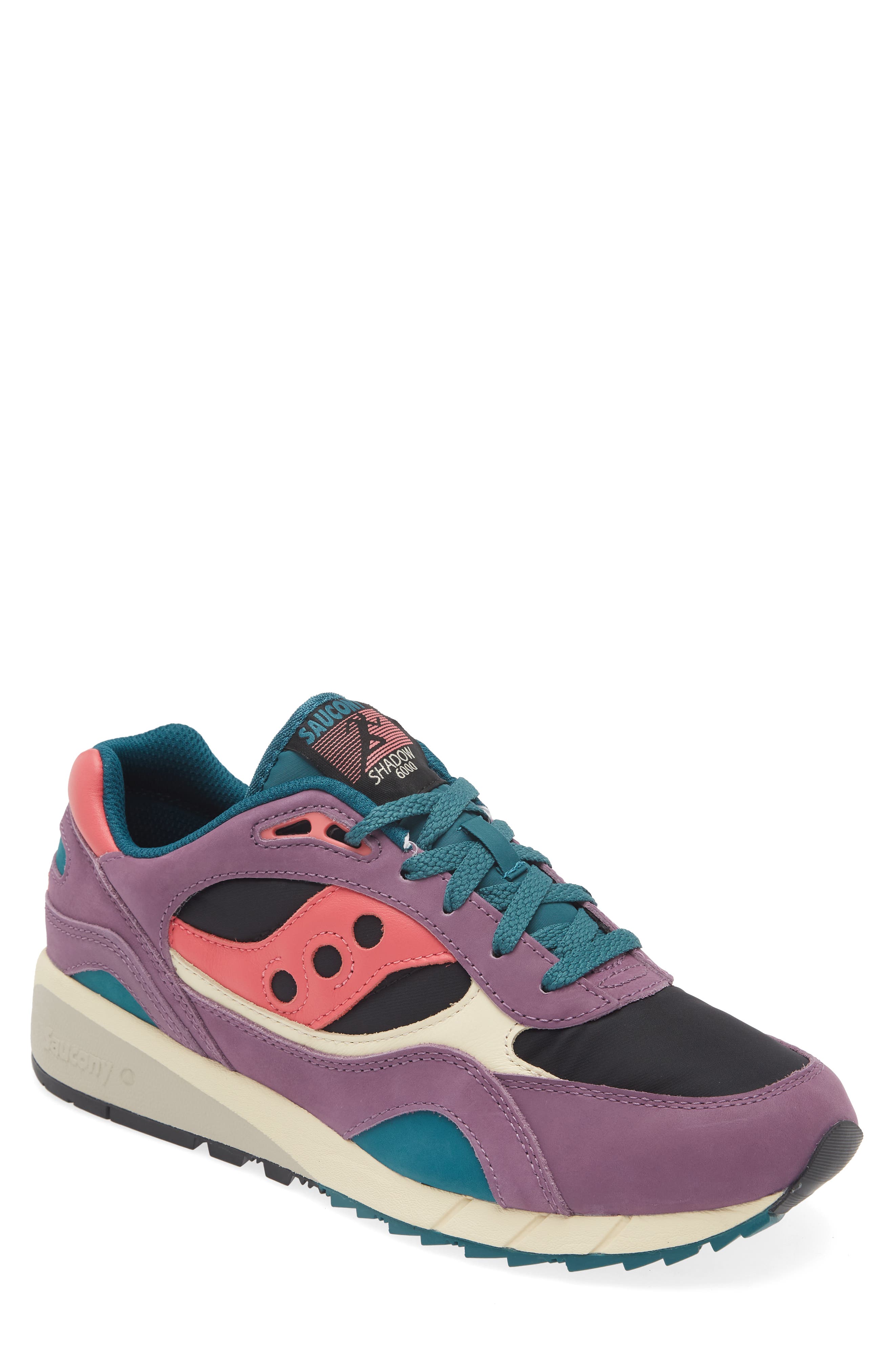 Shadow 6000 Essential Sneaker, Main, color, PURPLE/ BLACK