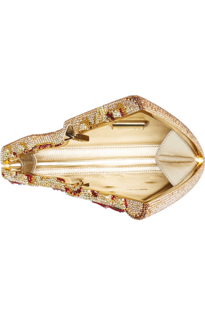 JUDITH LEIBER COUTURE Judith Leiber Crystal Pizza Bag, Alternate, color,