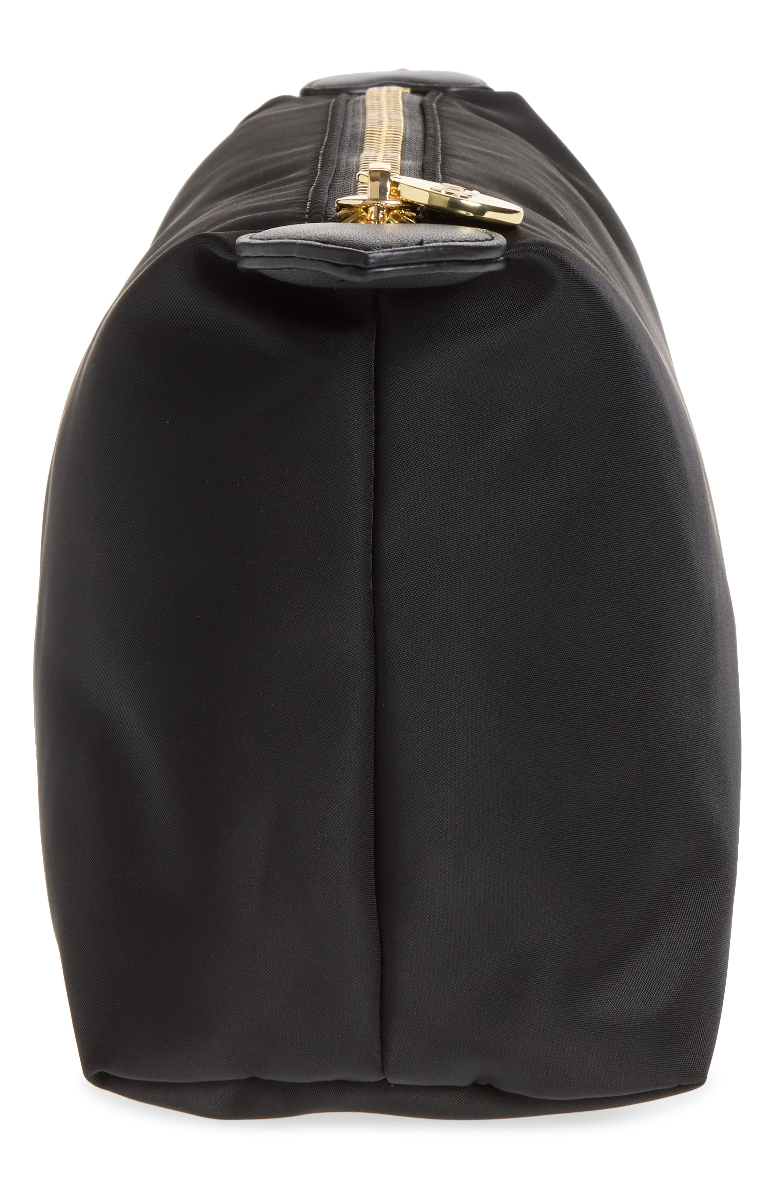 Nylon Pouchette, Alternate, color, NOIR