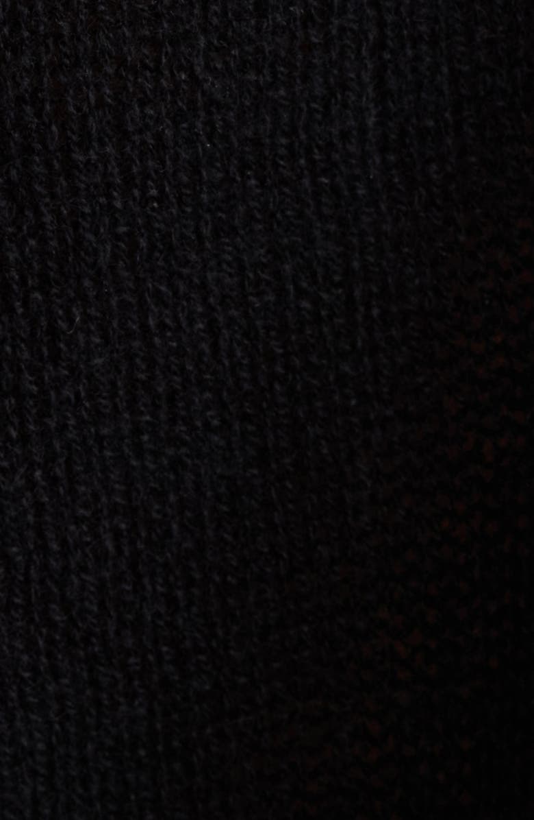 Balenciaga Relaxed Cashmere Sweater, Alternate, color, 1000 Black