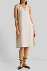 Reistor V-Neck Straight Dress