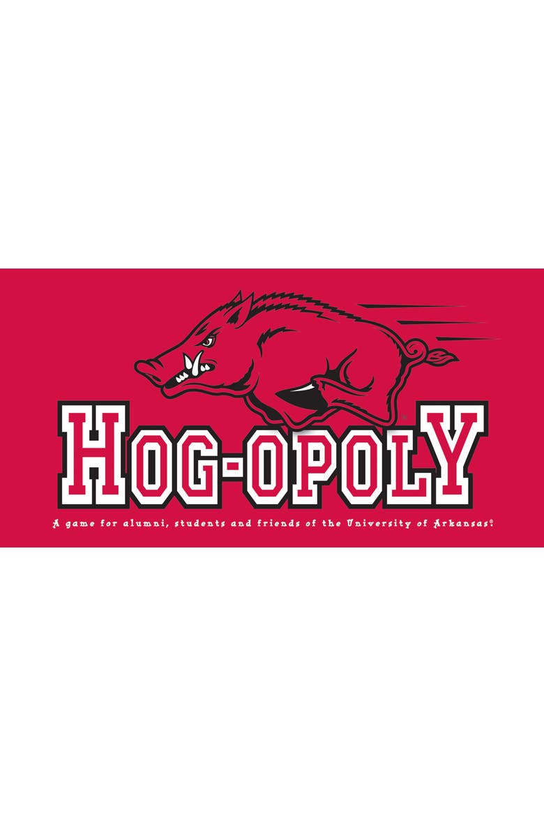 University Of Arkansas Hogopoly Monopoly Board Game, Alternate, color, Multicolored