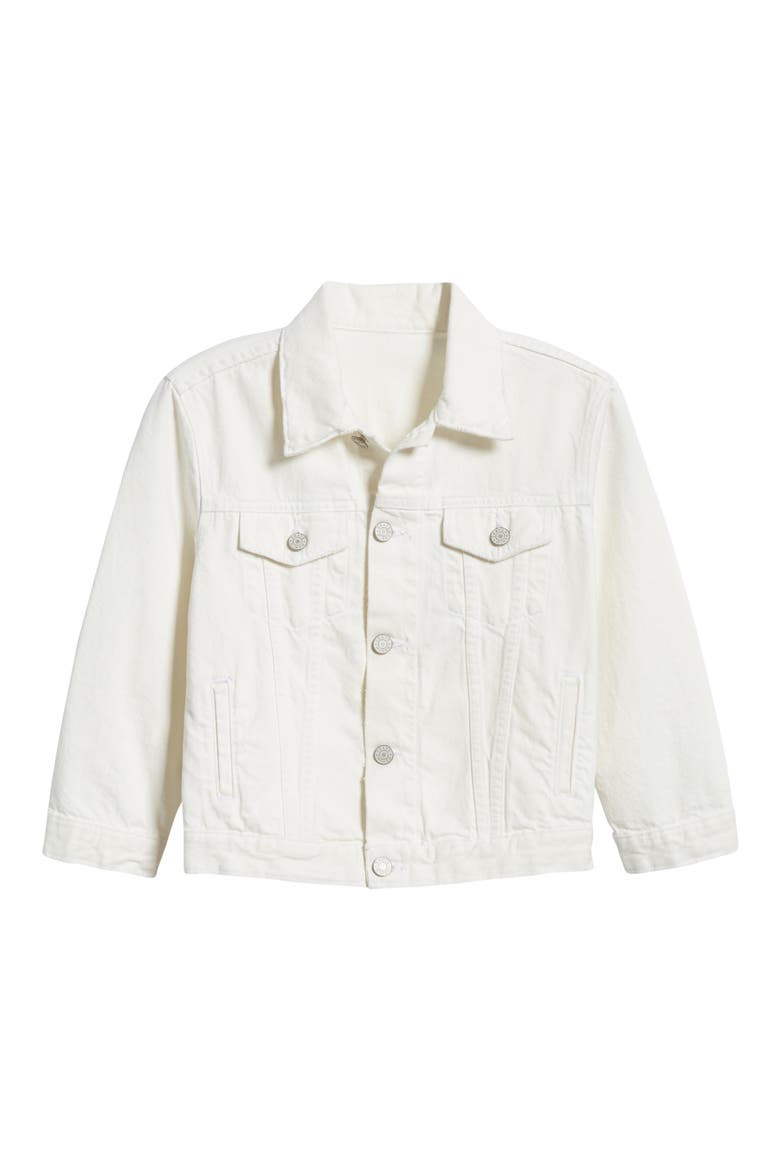 Zoey Crop Denim Jacket, Alternate, color, BIG EMPTY