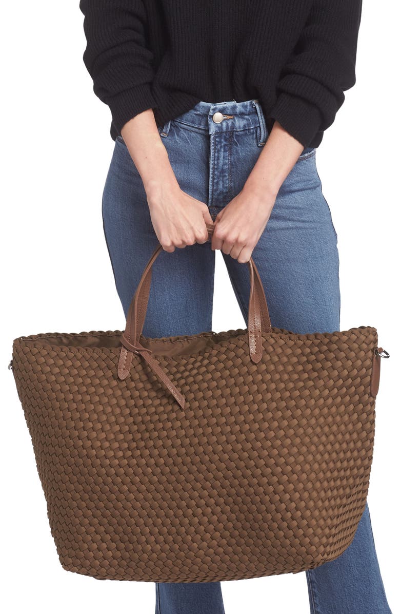 NAGHEDI Geneva Weekender Tote, Alternate, color, Mink