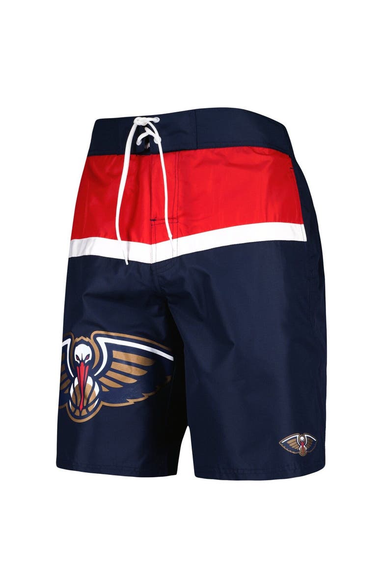 G-III SPORTS BY CARL BANKS Men's G-III Sports by Carl Banks Navy New Orleans Pelicans Sea Wind Swim Trunks, Alternate, color, Navy