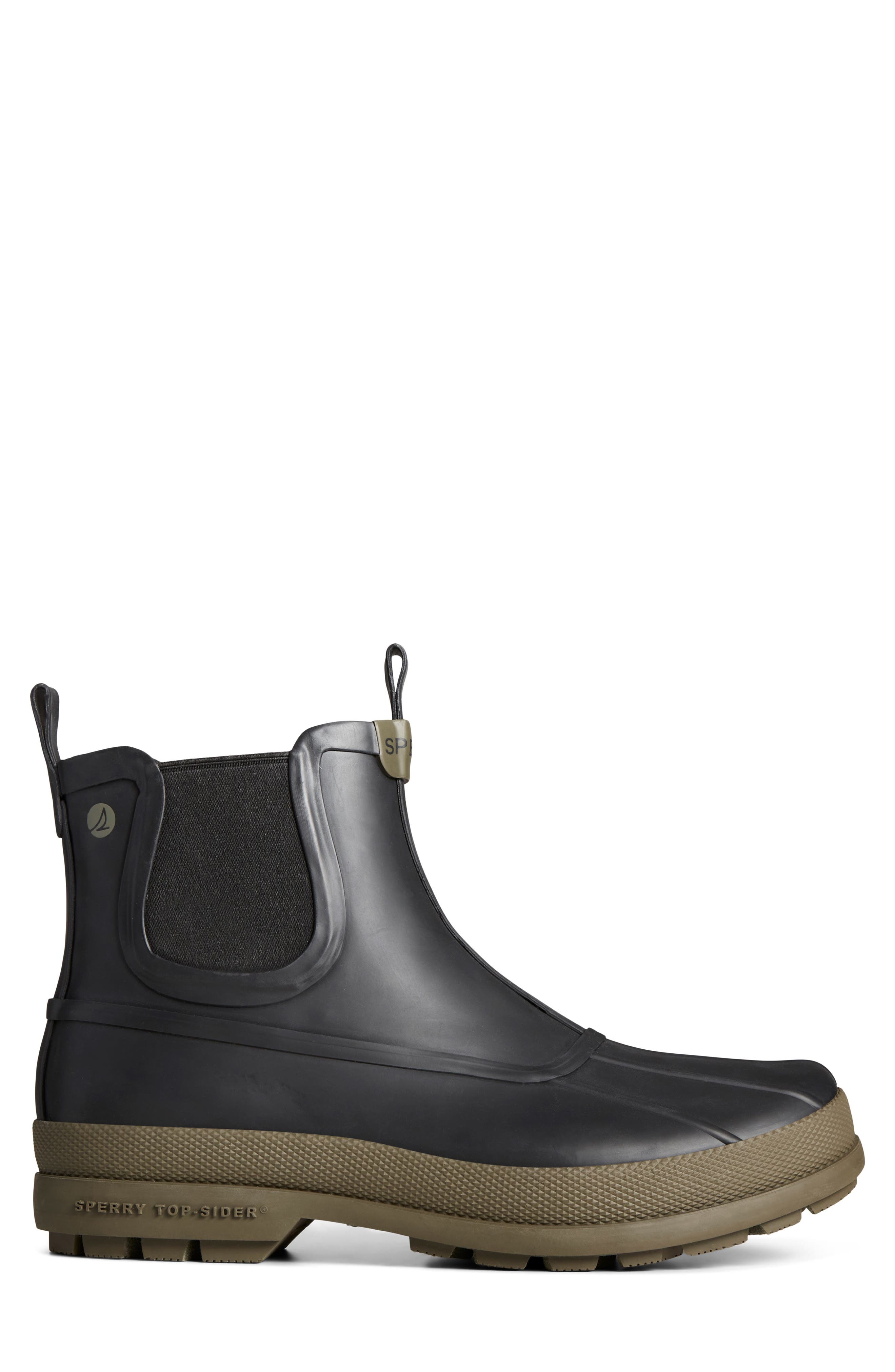 Sperry Cold Bay Waterproof Chelsea Rain Boot, Alternate, color, 