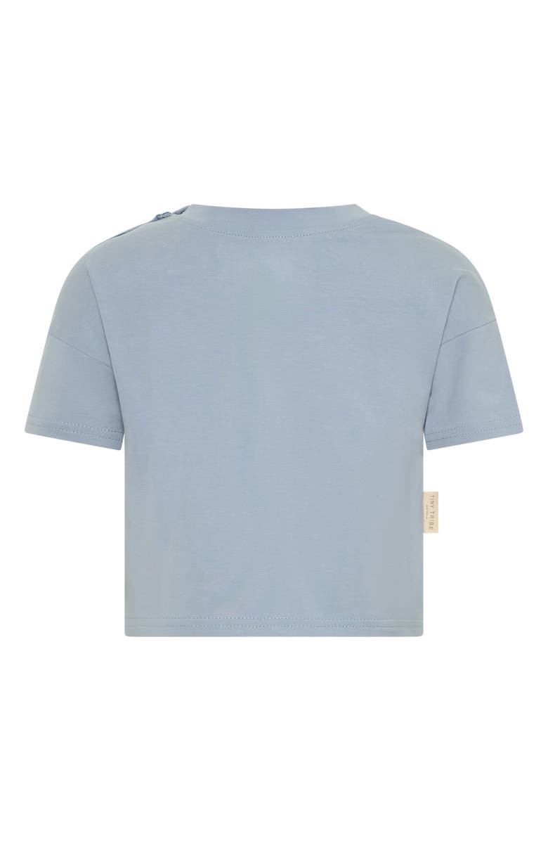 TINY TRIBE Core Logo T-Shirt, Alternate, color, Slate Blue