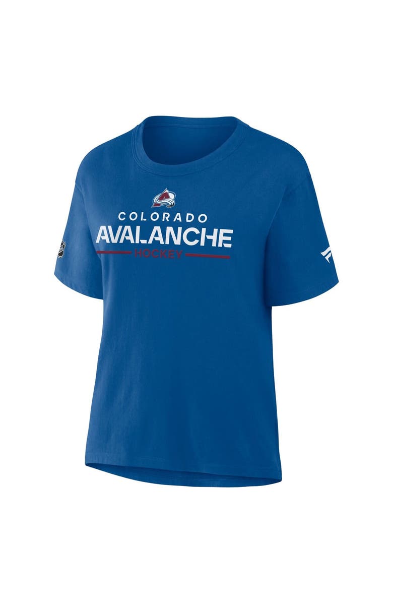 FANATICS Women's Fanatics Blue Colorado Avalanche Authentic Pro Primary T-Shirt, Alternate, color, Blue