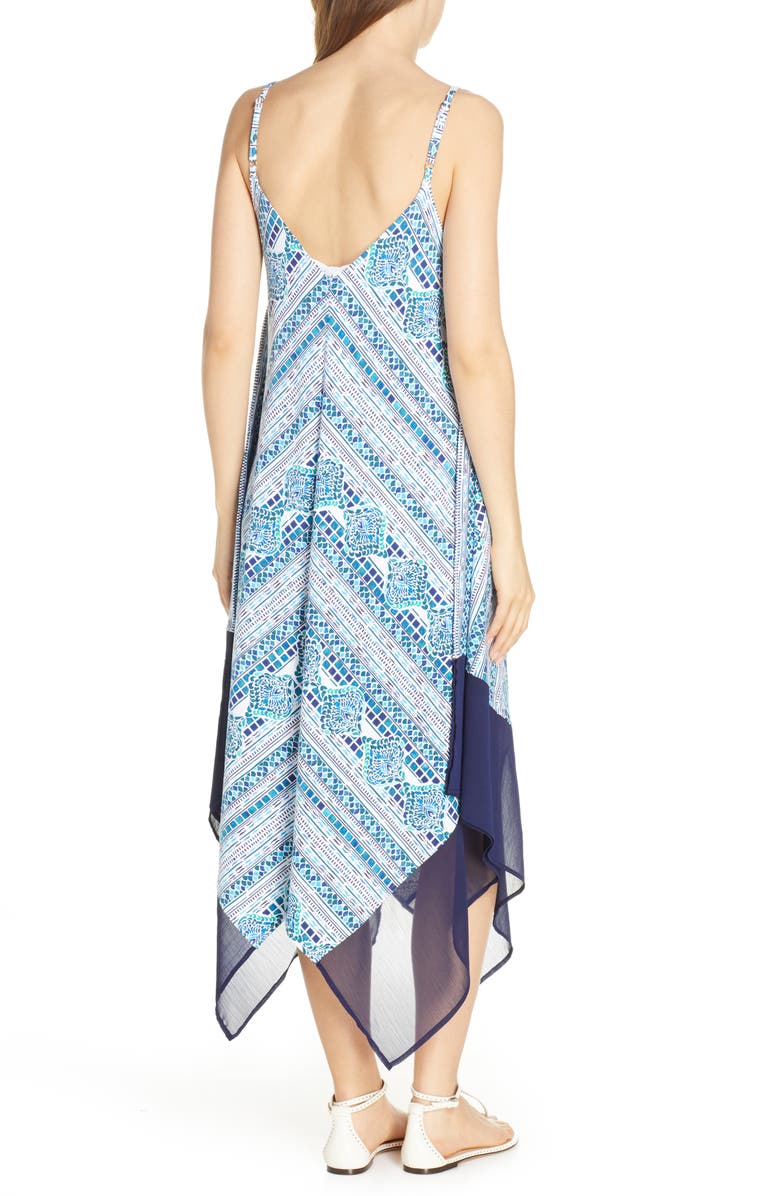 Tommy Bahama Floral Isles Cover-Up Scarf Dress, Alternate, color,