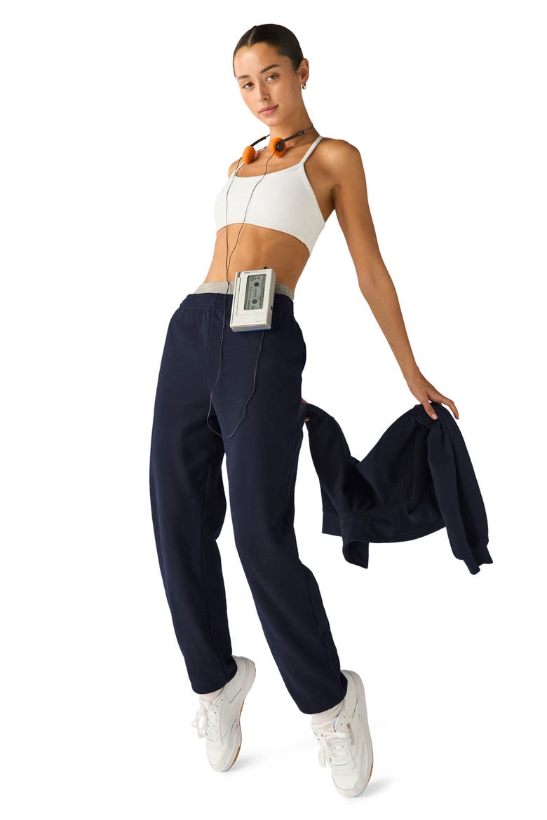 On the Go Cotton Blend Joggers, Alternate, color, AFTER DARK NAVY