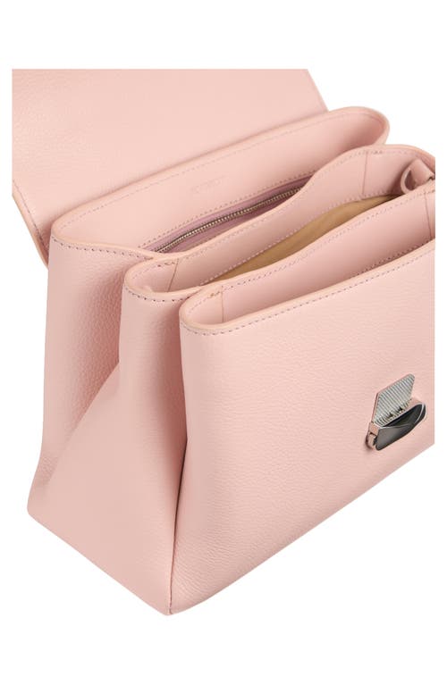 Lk Bennett Darcie Leather Top Handle Bag In Pink