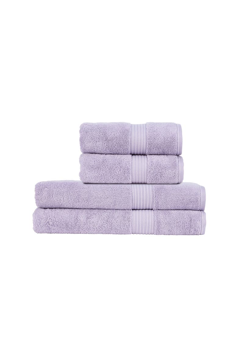 Supreme Hygro Luxury 100% Supima Cotton 4 Piece Bath Sheet Set, Main, color, Lavender