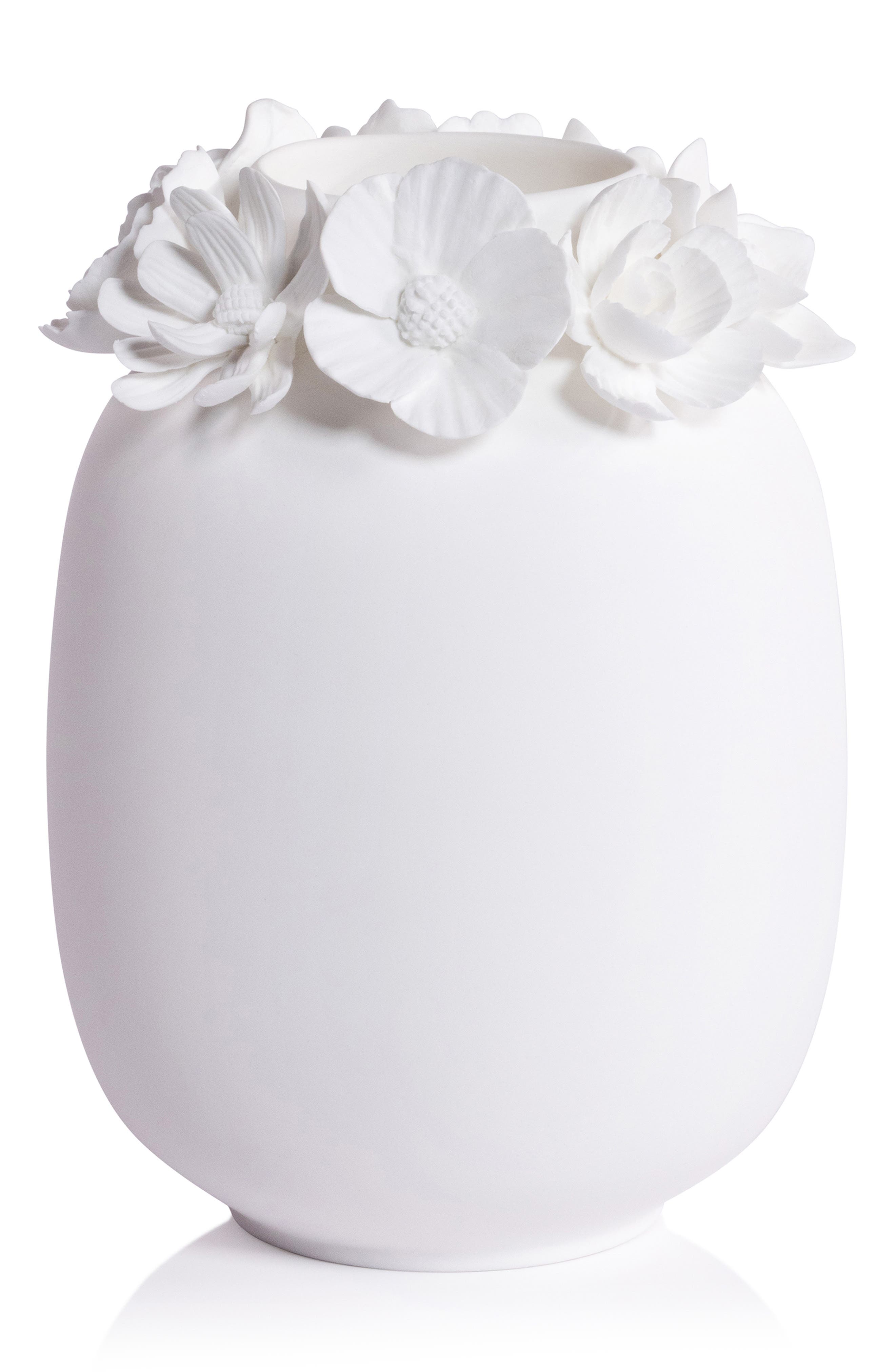 Zodax Petite Couronne Fine Bone China Vase