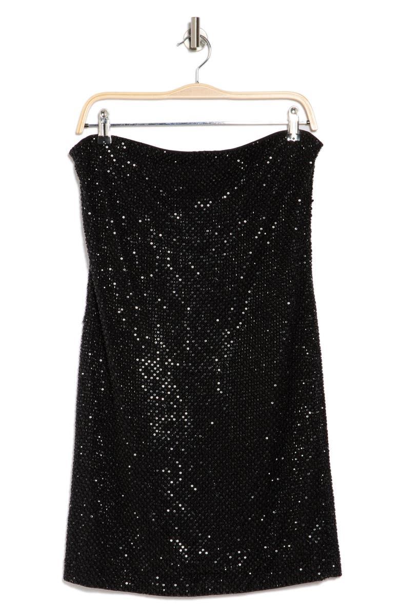 Leia Strapless Sequin Minidress