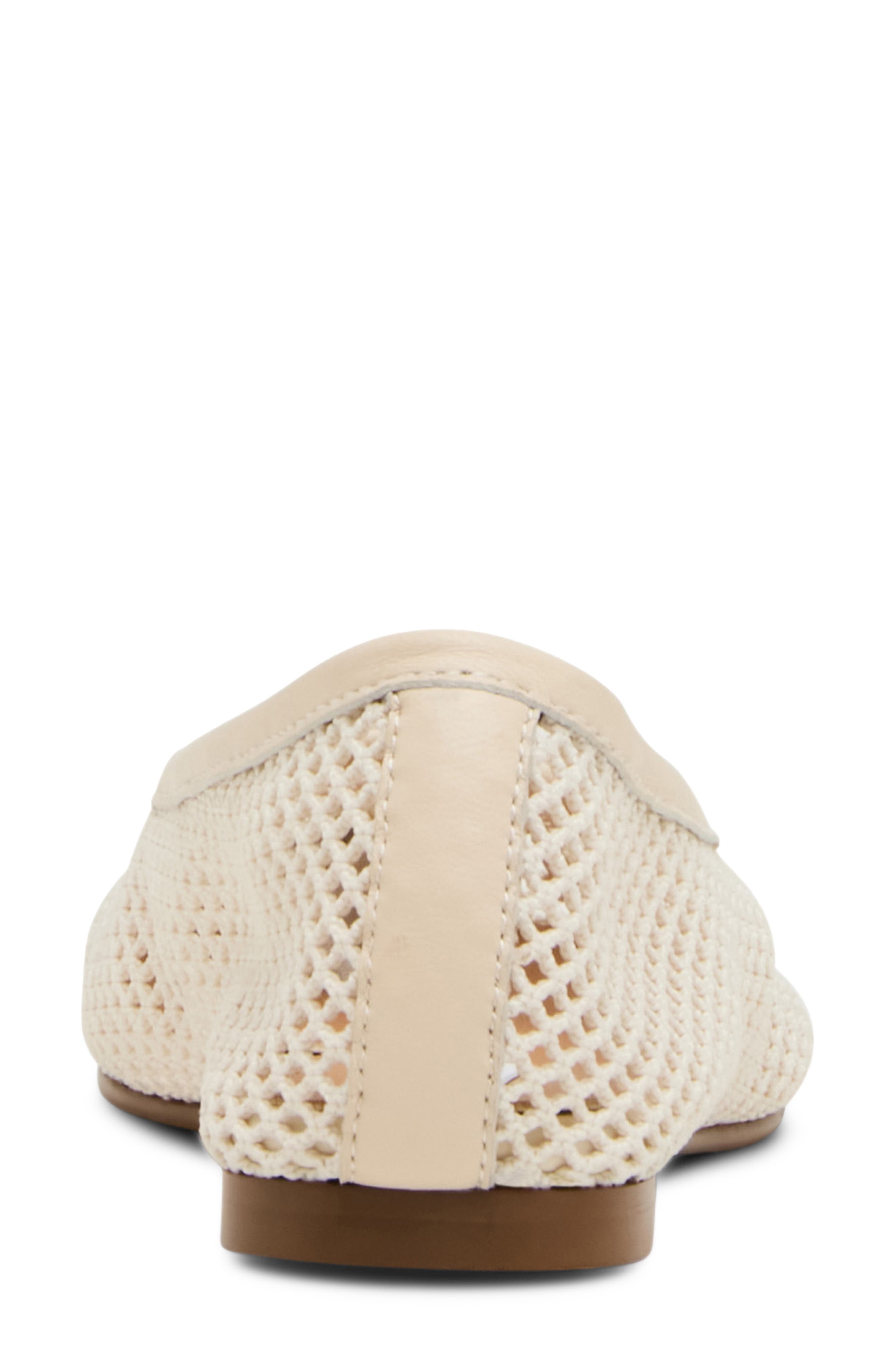 Calico Split Toe Ballet Flat, Alternate, color, BONE