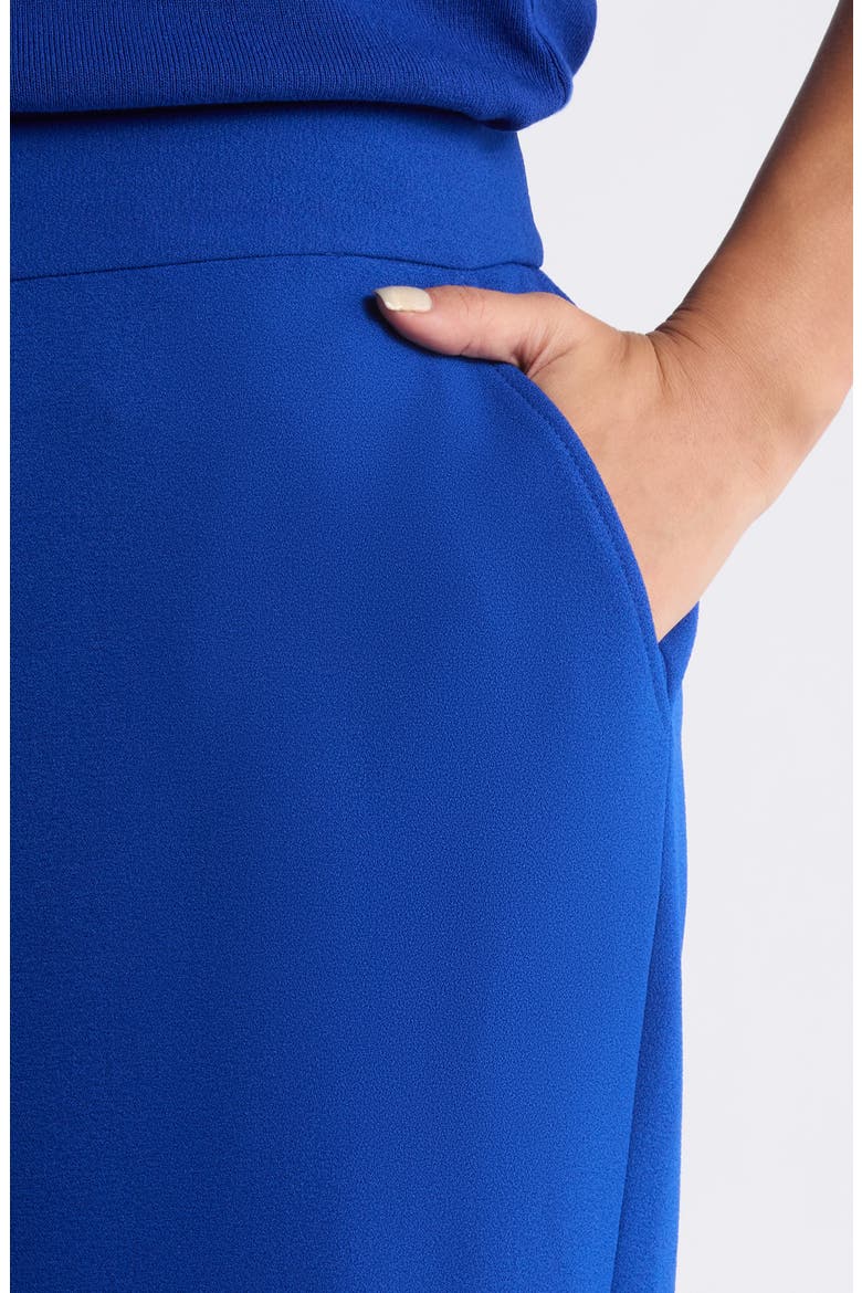 Stretch Straight Leg Pants, Alternate, color, COBALT