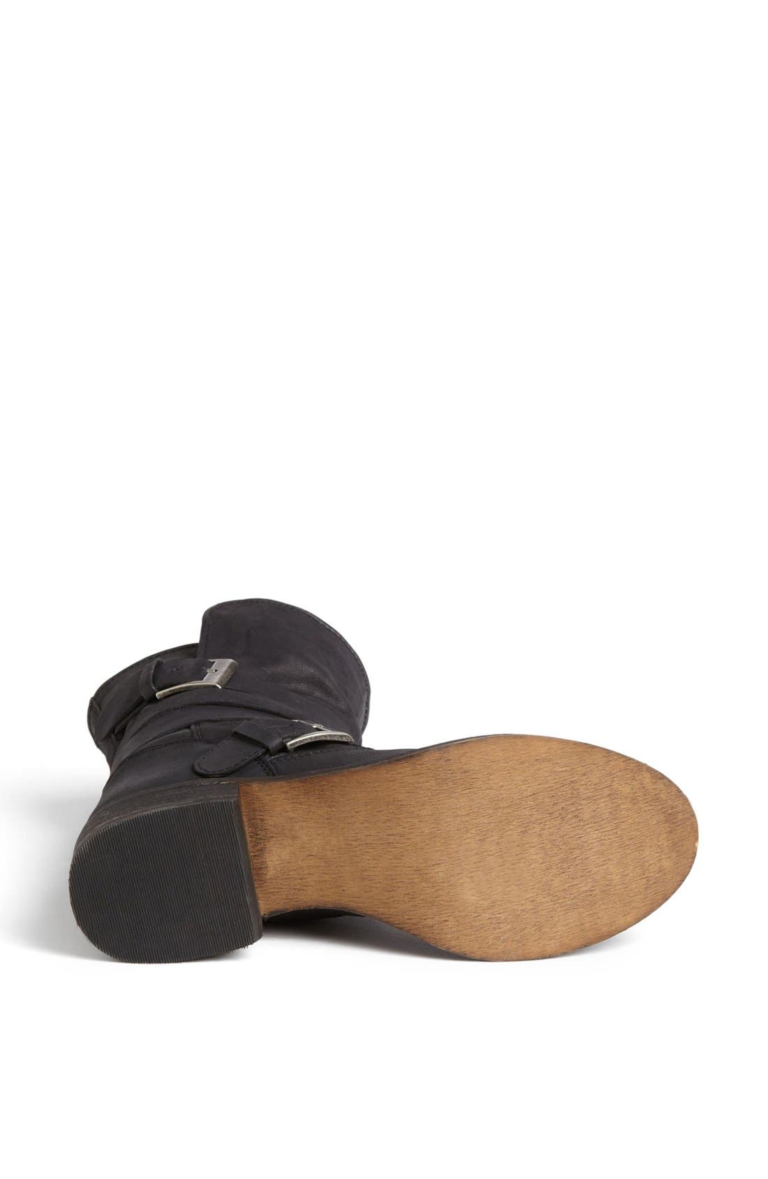 'Brewzzer' Boot, Alternate, color, BLACK LEATHER