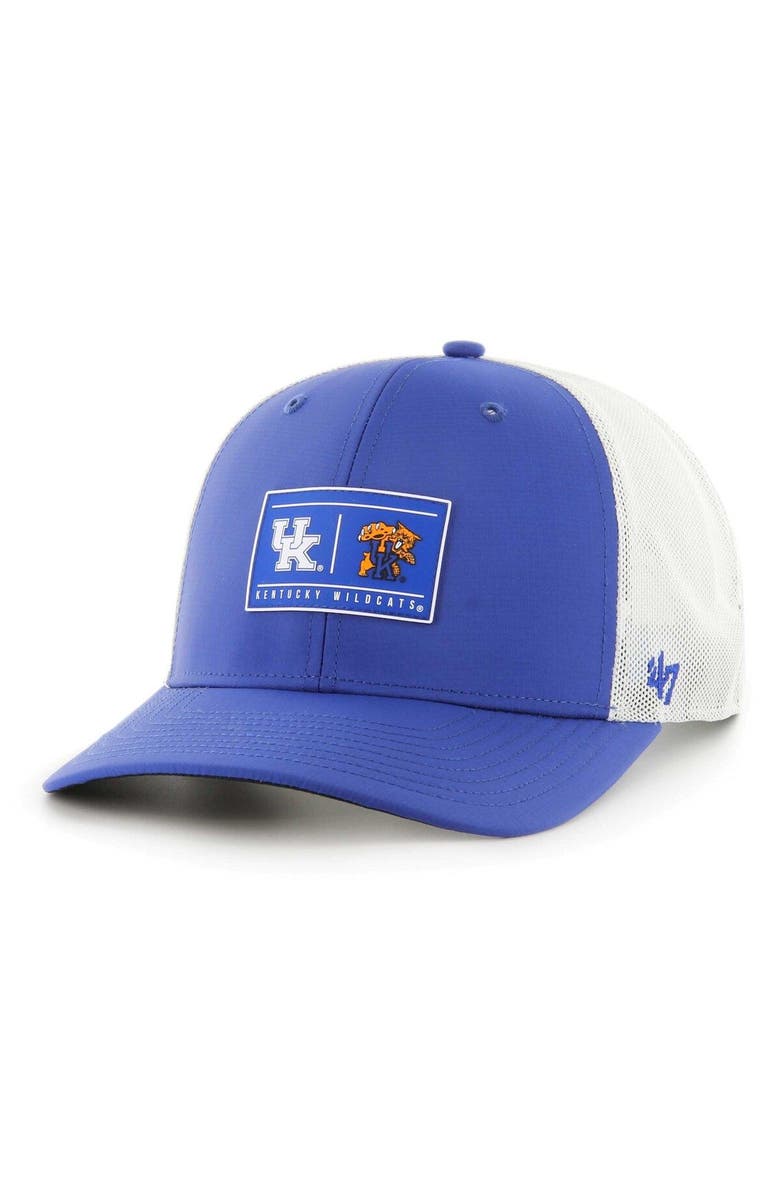 '47 Men's '47 Royal Kentucky Wildcats Bonita Brrr Hitch Adjustable Hat, Main, color, Royal