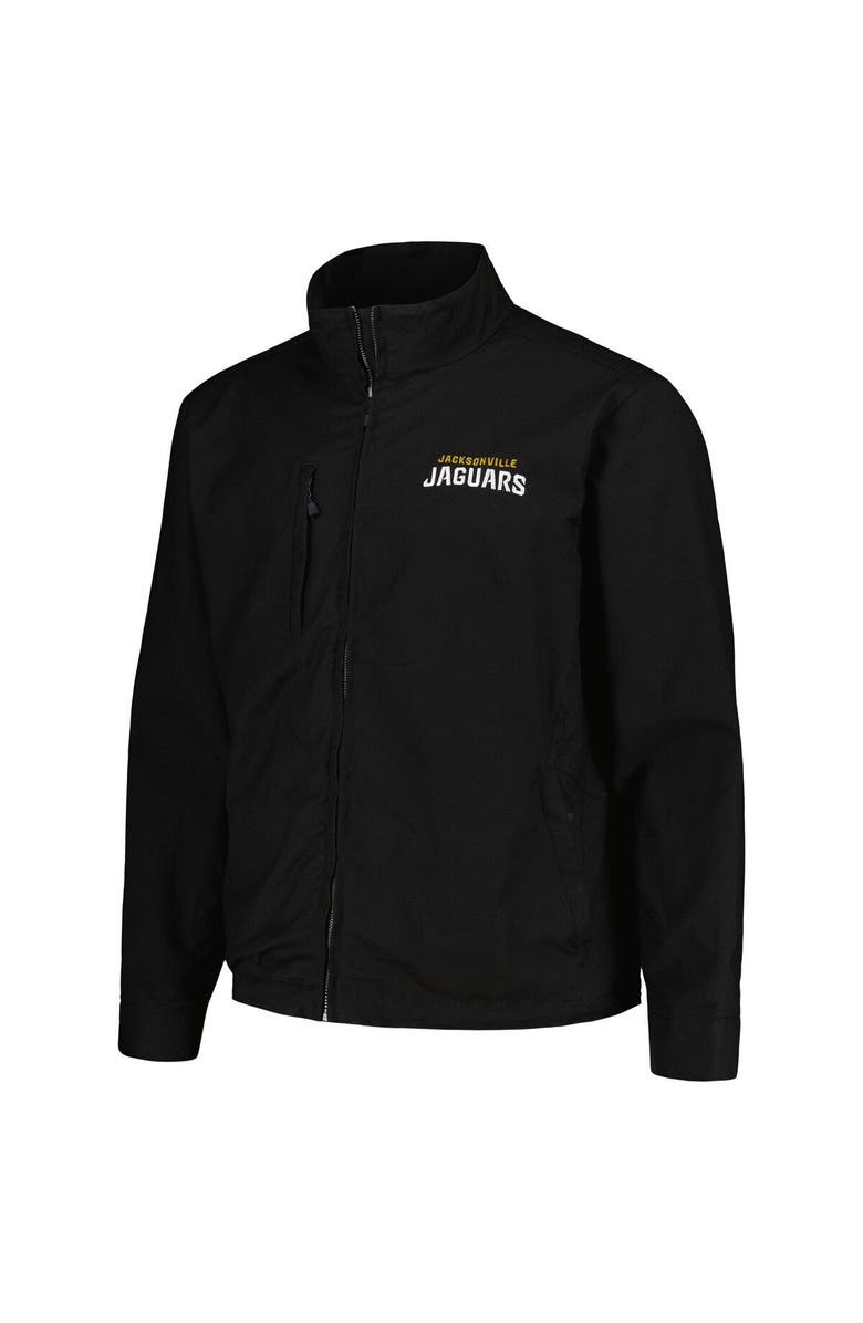 DUNBROOKE Men's Dunbrooke Black Jacksonville Jaguars Journey Workwear Tri-Blend Full-Zip Jacket, Alternate, color, Black
