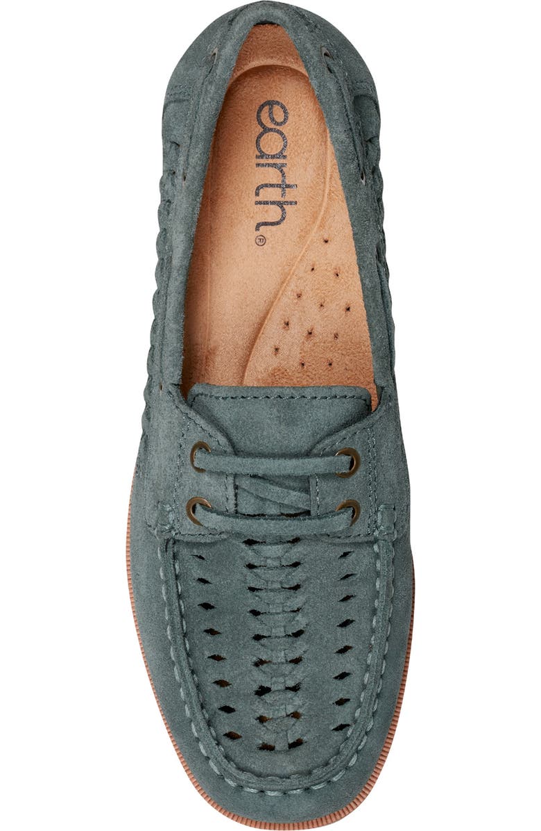 Earth<sup>®</sup> Wishing Boat Shoe, Alternate, color, Medium Green