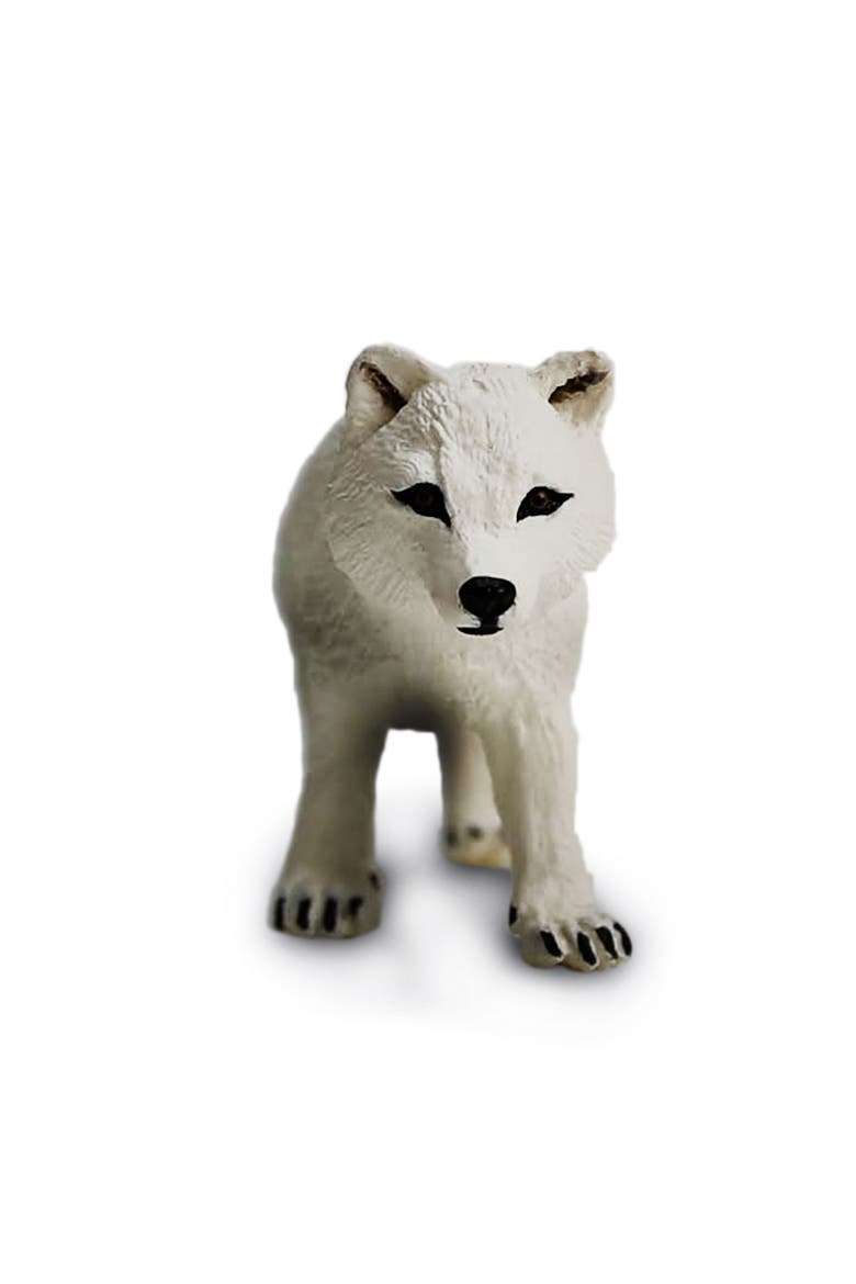 Arctic Fox Kids Toy Figure, Alternate, color, None