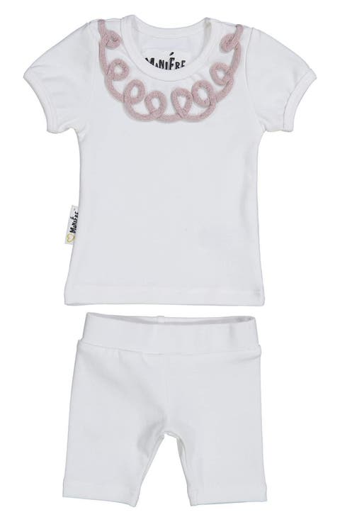 Kids' Soutache T-Shirt & Shorts Set (Baby & Toddler)